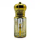Likla Empty Attar Refillable Bottle Golden Pack of 12  Refillable attar bottle with stick  10ml (12)