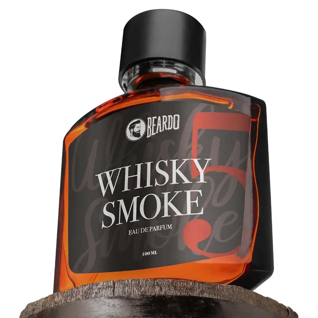 Beardo Whisky Smoke Perfume for Men, 100ml  Spicy, Woody - Oudh Scent Eau De Parfum  Long Lasting Perfume for Men  Best Date Night Fragrance Body Spray  Gift for Husband  Gift for Boyfriend  Gift for Men
