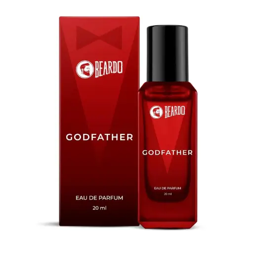 BEARDO Godfather Perfume For Men, 20Ml  Aromatic, Spicy Perfume For Men Long Lasting Perfume For Date Night Fragrance  Body Spray For Men  Valentines Day Gift For Husband  Gift For Boyfriend